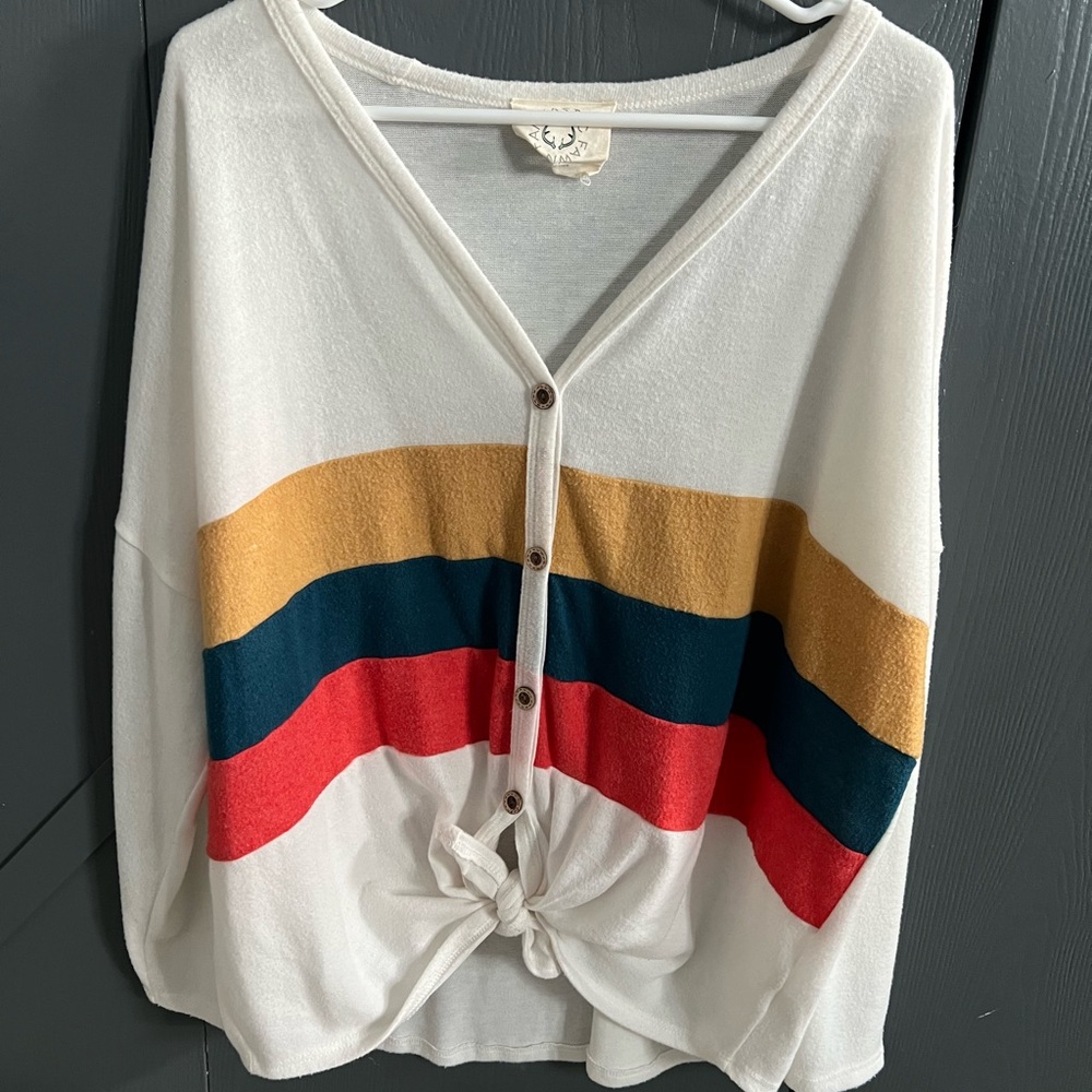 Fantastic Fawn The Buckle Store Cardigan Small